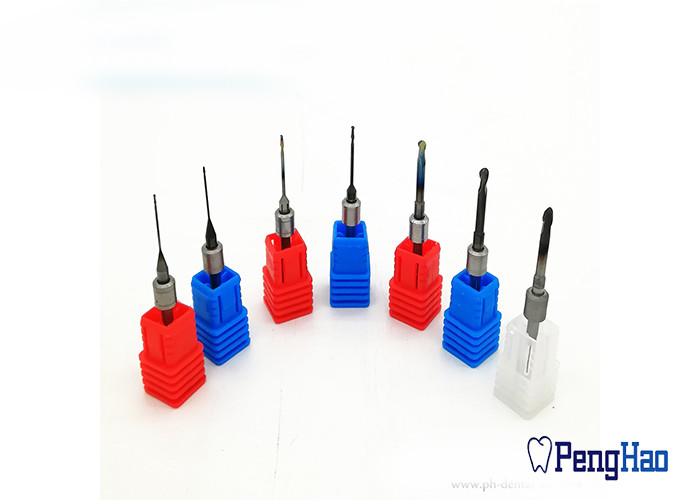Diamond Dental Milling Burs , Zirconia Roland CAD CAM Bur Dental Tool