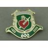 Buy cheap 3D Stamped Gold Enamel Lapel Pin Badge With Synthetic Enamel 1.5 Inch from wholesalers