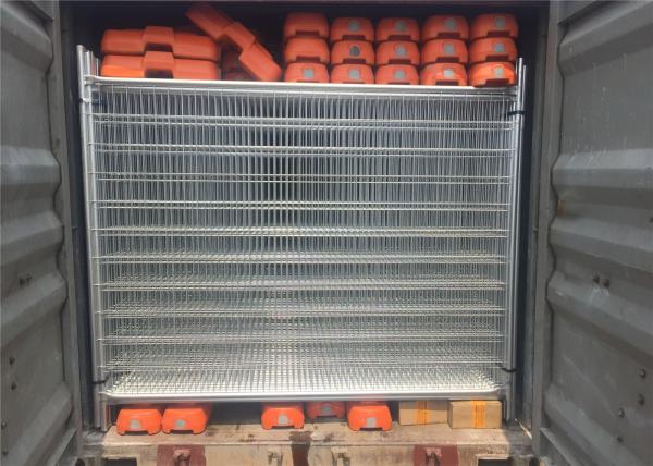 Quality Pre Galvanized Temp Fence Panels Portable Yard Fence For Construction Sites for sale