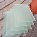 Custom Contemporary Stained Glass Enameling Panels Decorative AAMA
