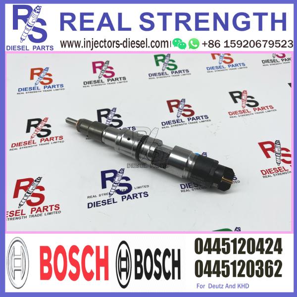 Buy cheap BOSCH Common Rail Diesel Injector 0445120362 0445120424 For Deutz KHD from wholesalers