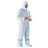 Buy cheap OEM Disposable Protective Coveralls , Dust Proof Disposable White Overalls from wholesalers