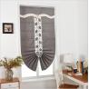 Buy cheap European style high-end grey Roman blinds bracket modern simple Customized living room dining room solid color from wholesalers