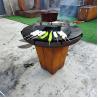 Buy cheap Heavy Duty Rustic Corten Steel Fire Pit For BBQ from wholesalers