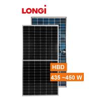 Buy cheap Longi 144 Cells Hbd Bifacial 435w 450w Mono Solar Panels product