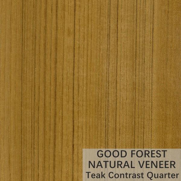 Buy cheap Teak Natural Wood Veneer Natural Crown Cut Veneer FSC Certification from wholesalers