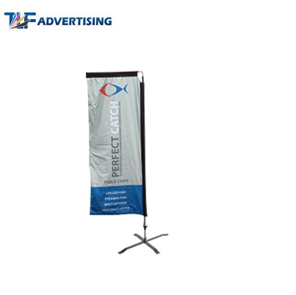 Buy cheap Attractive Racing Custom Advertising Banners 7 Foot Wind Resistant Colorful Portable from wholesalers