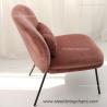Buy cheap Velvet Shell One Seater Armchair from wholesalers