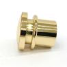 Buy cheap Classic Light Gold Color Zamak Aluminum Perfume Bottle Caps from wholesalers