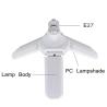 Buy cheap Deformable Foldable Blade LED Lights Bulb 3 Leaves 83.5x78x240mm from wholesalers