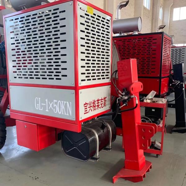 Buy cheap Transmission Overhead Line 1x50KN hydraulic Tensioner Stringing Equipment from wholesalers