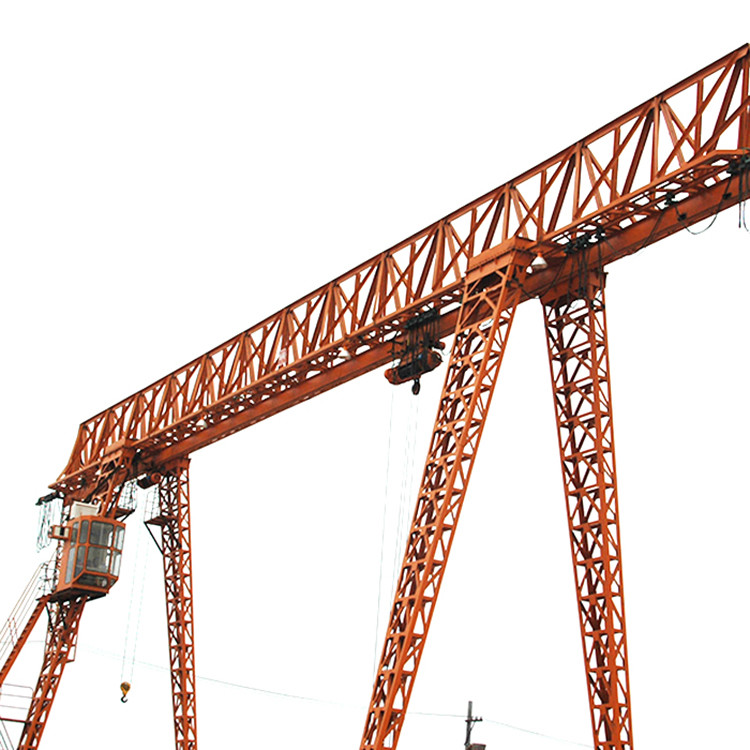 10 Ton Trussed Type Automated Rail Mounted Gantry Crane Electric Single Girder