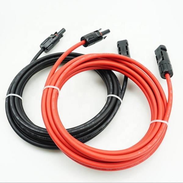 Buy cheap IP68 IEC60502 PV Solar Cable 4mm2 6mm2 Male Female Solar Panel Connector from wholesalers