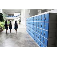 Buy cheap ABS Material Keyless Plastic School Lockers 4 Comparts 1 Column Safety / product
