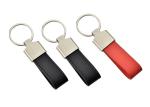 Buy cheap Customized Logo Leather Key Chains Zinc Alloy Laser Engraving Mini Key Holder from wholesalers