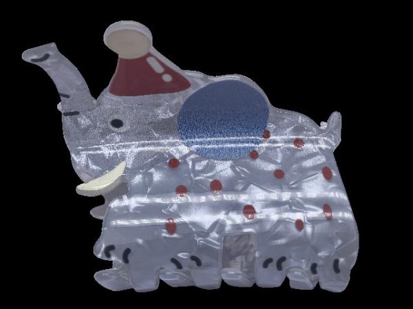 Buy cheap Elephant Acetate Hair Claw Various Sizes and Designs from wholesalers