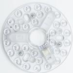 ERP Rosh LED Modules 5CCT 12W/18W/24W DIP Switch Ceiling Light Fan With Witch