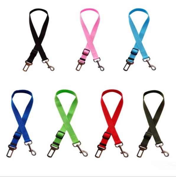 Buy cheap Adjustable Nylon Pet Seat Belt Leash Small Medium Dog Car Harness Seat Belt from wholesalers