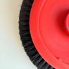 Buy cheap Monforts Stenter Machine Parts Red Brush Wheel Black Bristle Hair 22/26mm Dia Plastic Body from wholesalers