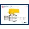 Buy cheap Male X Hose Connector PTFE Seal Brass Gas Valves from wholesalers
