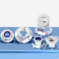 Buy cheap Self Locking Hex Head Nut Grade 10.9 / Grade 12.9 Hex Flange Nuts product