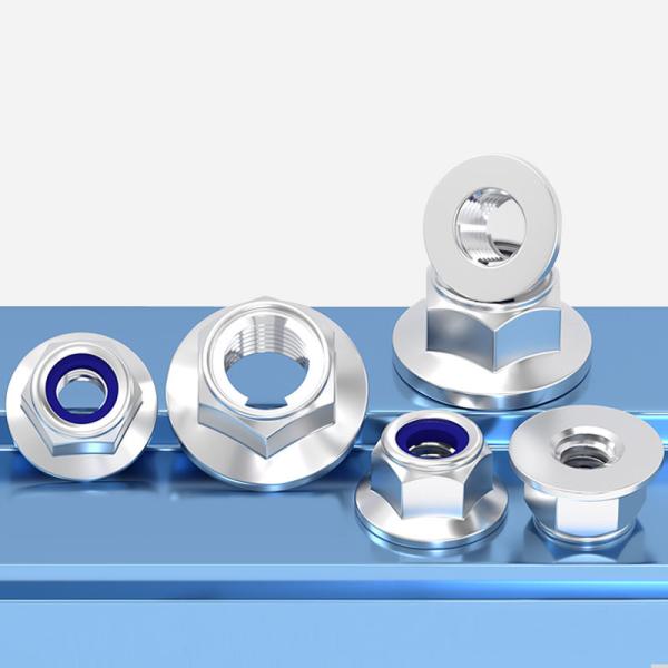 Buy cheap Self Locking Hex Head Nut Grade 10.9 / Grade 12.9 Hex Flange Nuts from wholesalers