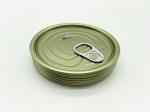 307# Professional Easy Open End , TFS gold color with food safety grade lacquer,