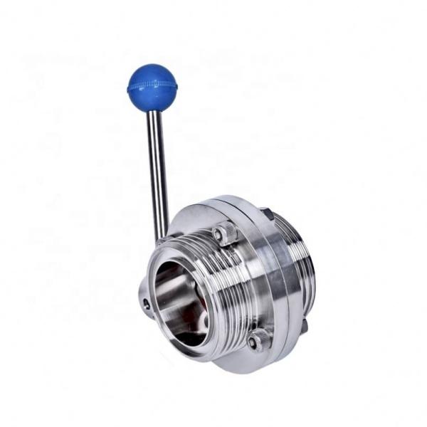 Buy cheap Sanitary Fittings Ss304 Ss316L Threaded Union Butterfly Valve for Water Media at Best from wholesalers