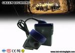 6.6Ah Battery Brass Miners Rechargeable Led Headlight with Blue PC Bezel