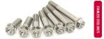 Welding DIN 6921 A2 M8x20 Stainless Steel Flange Bolt
