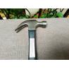 Buy cheap Forged Steel Materials Hand Working Tools Polishing Surface Plastic Handle Claw Hammer Nail hammer from wholesalers