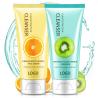 Buy cheap Orange / Kiwi Natural Face Cleanser , Organic Face Wash With Exotic Fruit Components from wholesalers