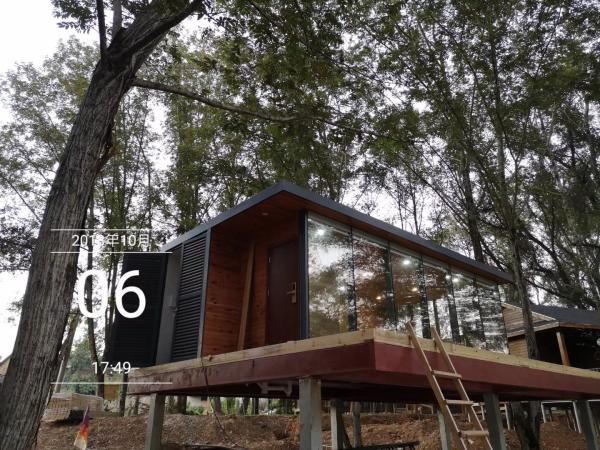 Buy cheap Hotel Investment Modern Prefab Houses Site Installation Aluminum Frame Structure from wholesalers