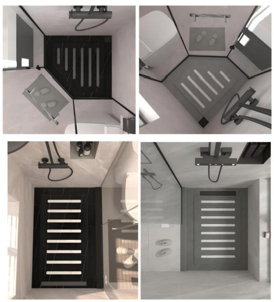 Buy cheap Erosion Resistant Shower Stone Base Easy Cleaning Marble Shower Pan from wholesalers