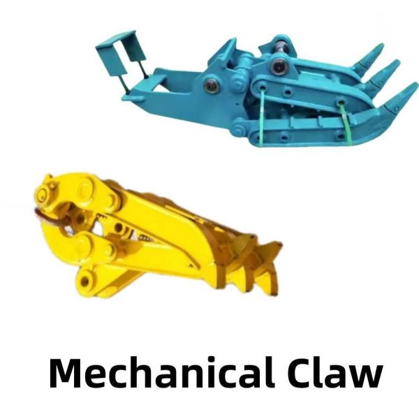 Buy cheap Earth Moving Excavator Grabber Mechanical Rotating Rock Grapple from wholesalers