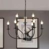 Buy cheap Black Classic Chandelier E14 Retro Vintage Chandelier(WH-CI-131) from wholesalers