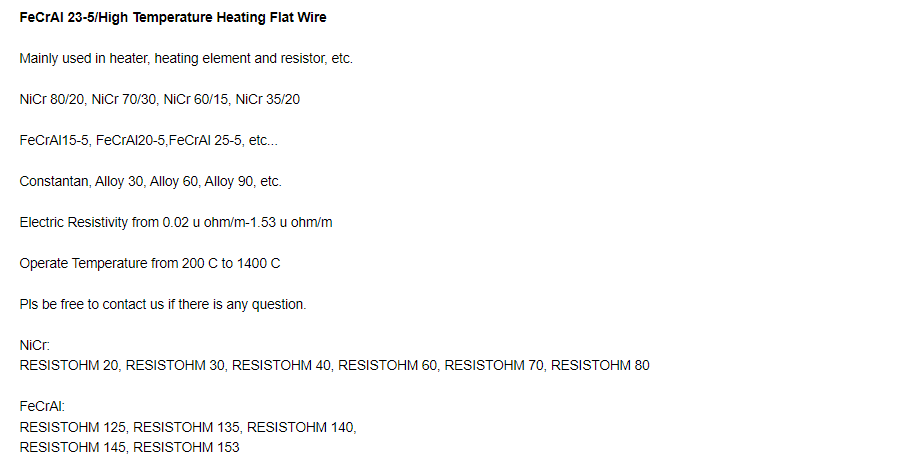 FeCrAl Alloy for High Temperature Applications in Challenging Temperatures