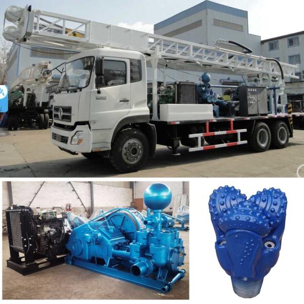 Buy cheap 400m Drill Rig Machines Mounted On Dongfeng 6×4 Truck Chassis from wholesalers