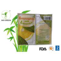 Buy cheap Square Organic Bamboo Wet Wipes With Double Terry Layer Customized Color product