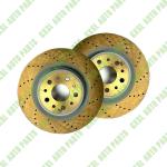 For Maserati Granturismo & Quattroporte Front Brake Rotors OEM 202016