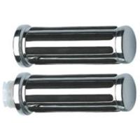 Buy cheap 1'' Cnc Sportsters Motorcycle Handle Grip Black And Chrome For Harley Davidson product