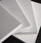 Class A Fire Rated Acoustic Glass Wool Ceiling Tiles Square Edges Fiberglass