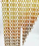 Anoding Customizable Flexible Metal Mesh Fabric 41.5% Opening Area