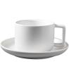Buy cheap Sustainable Ceramic Coffee Mug Set For Afternoon Tea And Cappuccino In Matt White from wholesalers