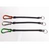 Buy cheap Promtional 6.5'' Steel Coil Fishing Plier Lanyard Cords w/Split Ring and Colorful Carabiner from wholesalers