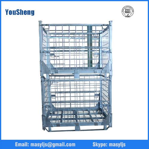 Buy cheap Storage cage/mesh box wire cage metal bin storage container for factory supplier from wholesalers