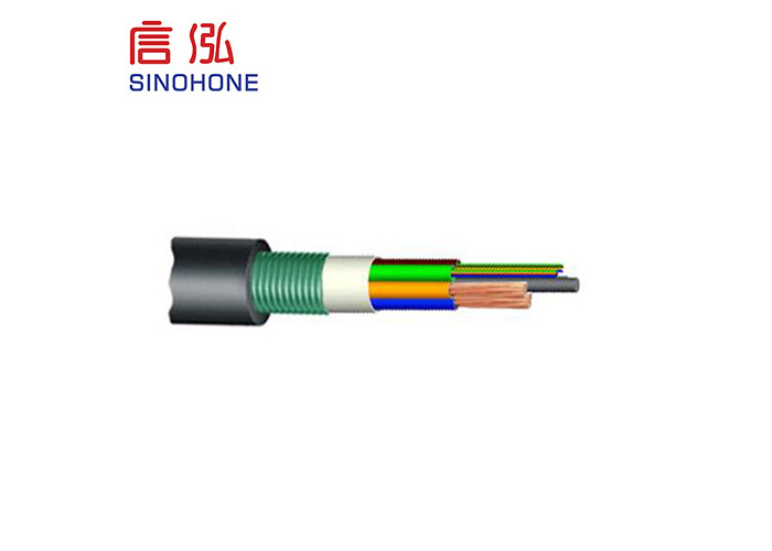 Moisture Proof Hybrid Fiber Power Cable Urban Home Environmentally Stable