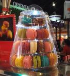 Cute 4 Tier PVC 0.8mm Small Macaron Tower Wedding Macaron Holder Display