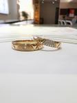 Buy cheap Fashion Jewelry OEM ODM Gold Engagement Couple Rings from wholesalers