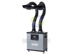 Wholesale 200W Digital Hepa Filter Solder Fume Extractor for Industrial Soldering Fumes Removal from china suppliers